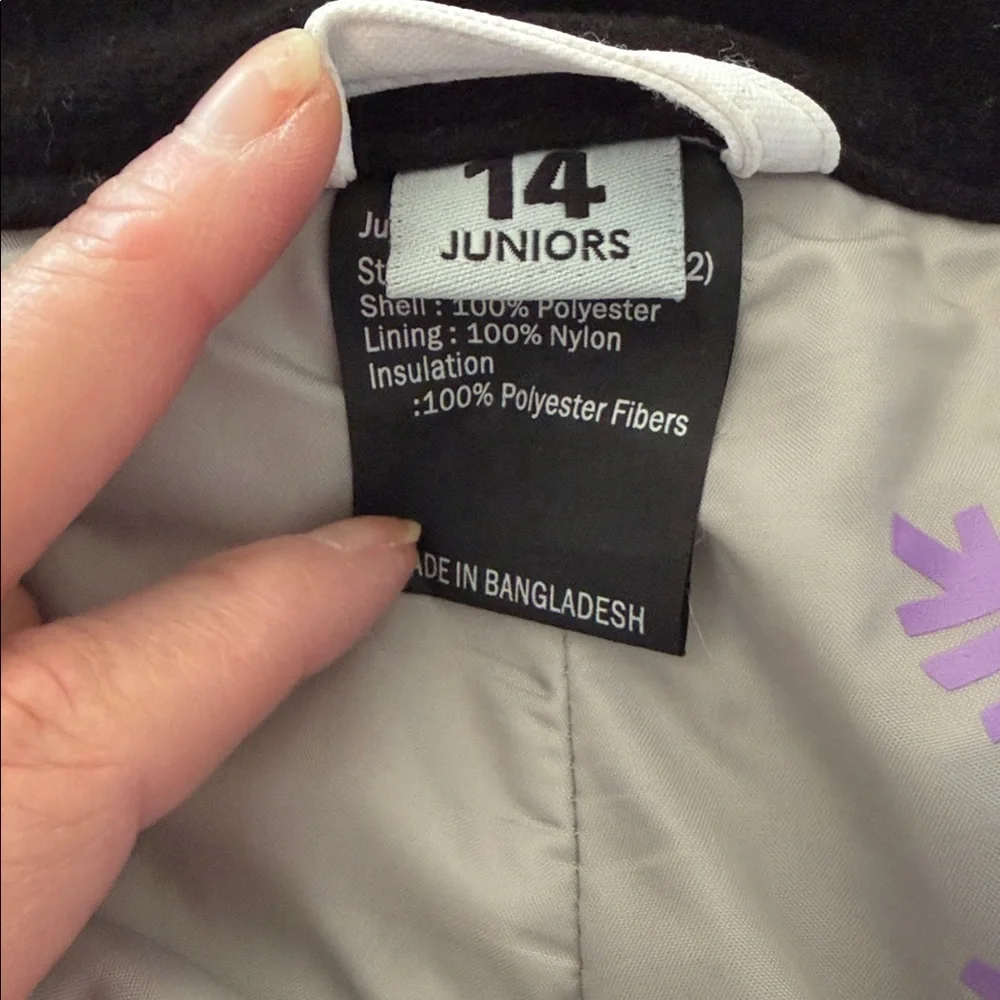 Obermeyer Juniors White Snow Pants Sz 14